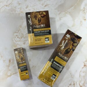 ماسک و شامپو و روغن آرگان(فیری سولفات)
